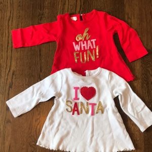 Mud pie toddler girl holiday shirts